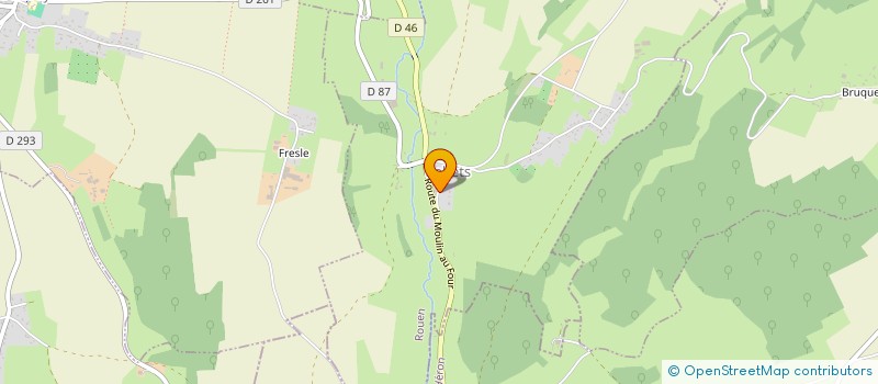 localisation de l'entreprise MONSIEUR HERVE LECLERC  REBETS