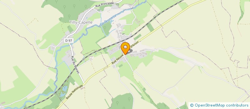 localisation de l'entreprise MONSIEUR HERVE LEGAY  TILLY-CAPELLE