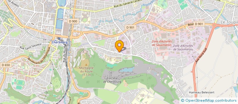 localisation de l'entreprise MONSIEUR HERVE LEGER  CHERBOURG-EN-COTENTIN