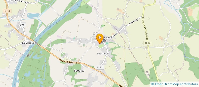 localisation de l'entreprise MONSIEUR HERVE LEGLISE  PORT-DE-LANNE