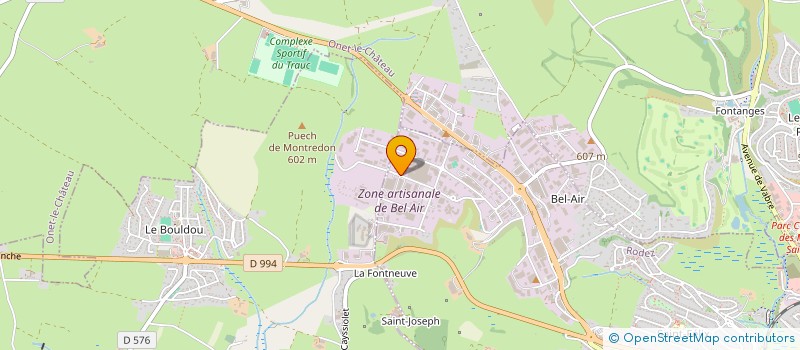 localisation de l'entreprise MONSIEUR HERVE LEGROUX  RODEZ