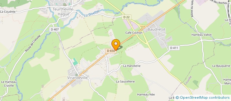 localisation de l'entreprise MONSIEUR HERVE LEHIR  VIRANDEVILLE