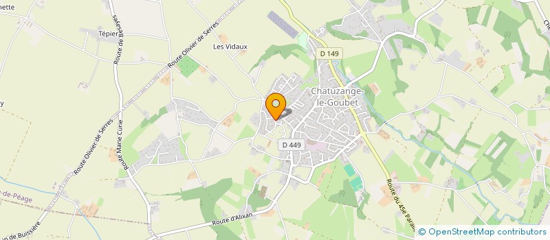localisation de l'entreprise MONSIEUR HERVE LELIEVRE à CHATUZANGE-LE-GOUBET