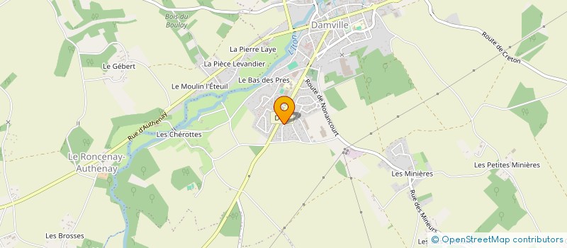 localisation de l'entreprise MONSIEUR HERVE LELOUTRE  MESNILS-SUR-ITON