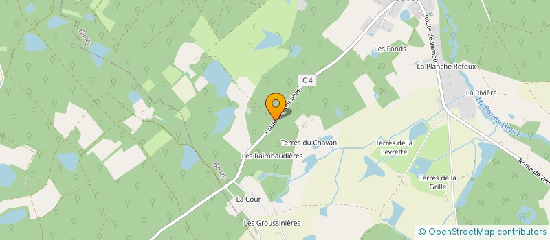 localisation de l'entreprise MONSIEUR HERVE LEMAIGNEN  BAUZY