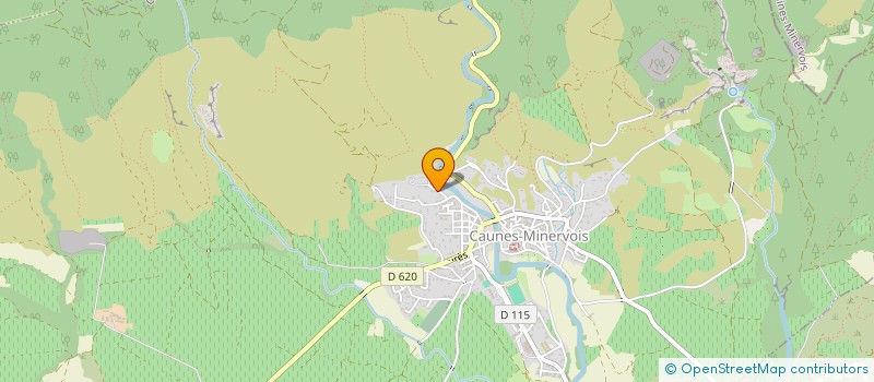 localisation de l'entreprise MONSIEUR HERVE LEMARIEY  CAUNES-MINERVOIS