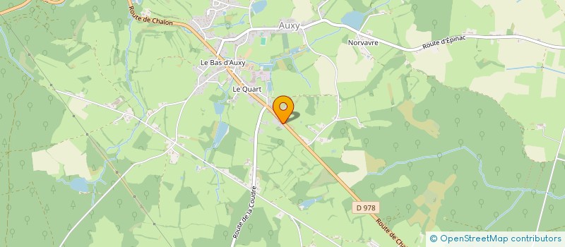 localisation de l'entreprise MONSIEUR HERVE LEMASSON  CURGY