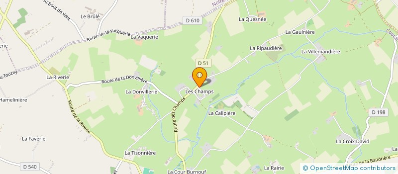 localisation de l'entreprise MONSIEUR HERVE LEMOINE  HAMBYE