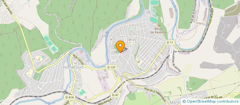 localisation de l'entreprise MONSIEUR HERVE LENFROIT  JUF