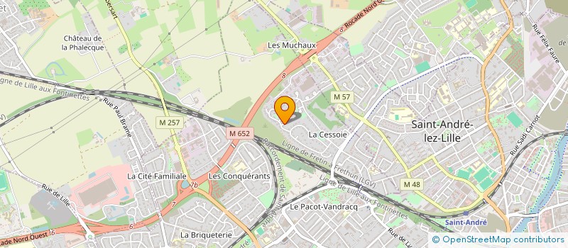 localisation de l'entreprise MONSIEUR HERVE LEPEE à LAMBERSART