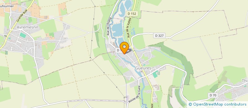 localisation de l'entreprise MONSIEUR HERVE LEPORTIER  GUEURES