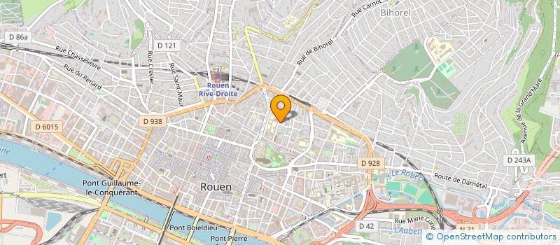 localisation de l'entreprise MONSIEUR HERVE LEQUESME à ROUEN