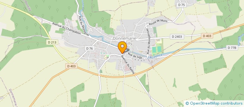 localisation de l'entreprise MONSIEUR HERVE LEQUEUX  DONNEMARIE-DONTILLY