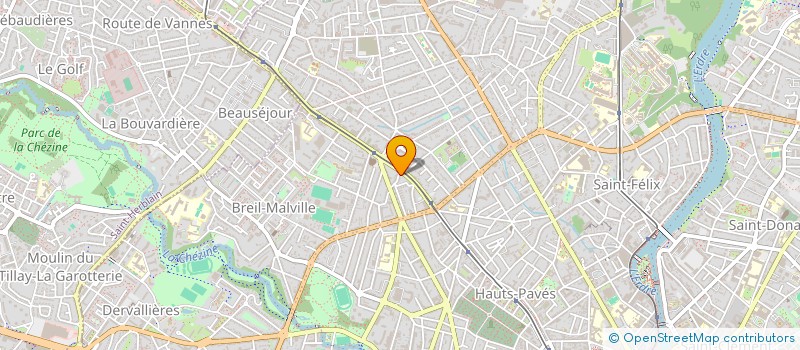 localisation de l'entreprise MONSIEUR HERVE LERAT à NANTES