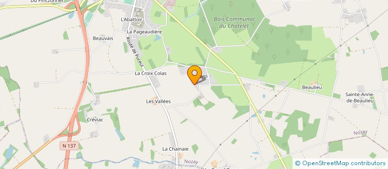 localisation de l'entreprise MONSIEUR HERVE LERAY à NOZAY