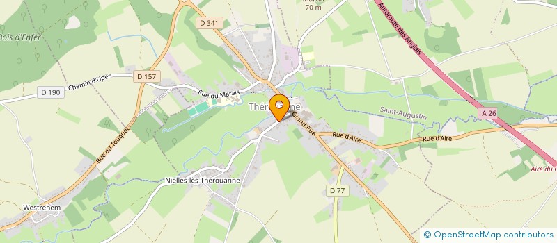 localisation de l'entreprise MONSIEUR HERVE LEROY  ECQUES