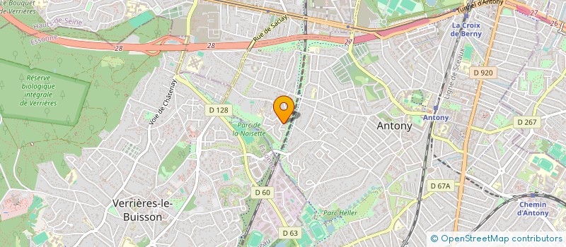 localisation de l'entreprise MONSIEUR HERVE LEROY à ANTONY