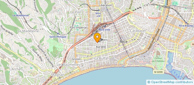 localisation de l'entreprise MONSIEUR HERVE LESCONVARCH à NICE