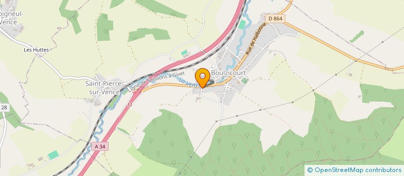 localisation de l'entreprise MONSIEUR HERVE LESSEUX à BOULZICOURT