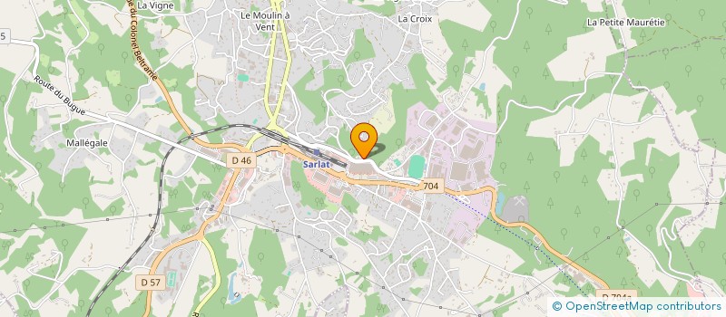 localisation de l'entreprise MONSIEUR HERVE LESTERIE  SARLAT-LA-CANEDA