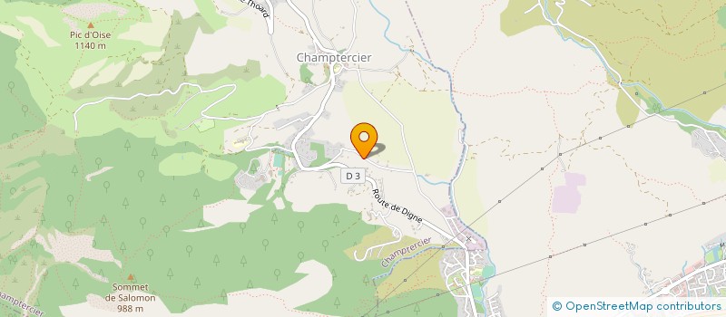 localisation de l'entreprise MONSIEUR HERVE LESTRADE  CHAMPTERCIER