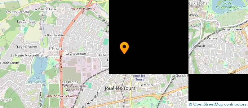 localisation de l'entreprise MONSIEUR HERVE LESUEUR  JOUE-LES-TOURS