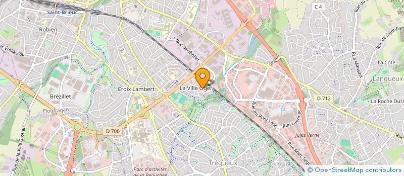 localisation de l'entreprise MONSIEUR HERVE LESUR à SAINT-BRIEUC