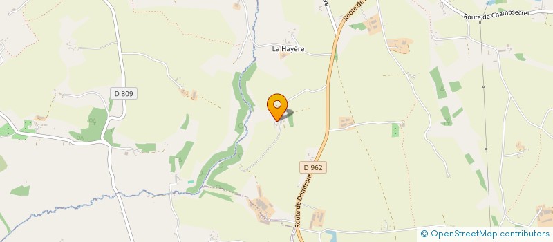 localisation de l'entreprise MONSIEUR HERVE LETELLIER à LONLAY L'ABBAYE