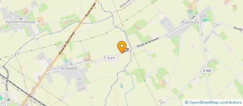 localisation de l'entreprise MONSIEUR HERVE LEURS  BROXEELE