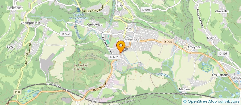 localisation de l'entreprise MONSIEUR HERVE LEVIEUX  ARTEMARE