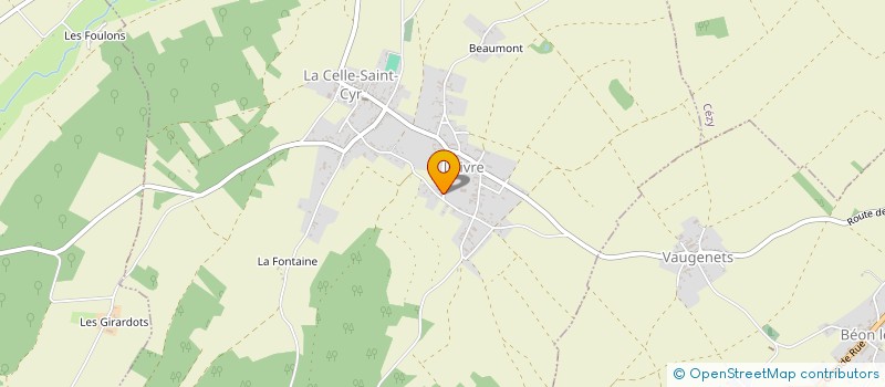 localisation de l'entreprise MONSIEUR HERVE LIEGARD  LA CELLE-SAINT-CYR