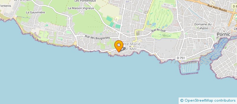 localisation de l'entreprise MONSIEUR HERVE LIHOREAU  PORNIC