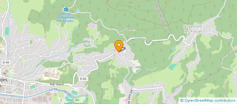 localisation de l'entreprise MONSIEUR HERVE LINDEPERG  NAYEMONT-LES-FOSSES