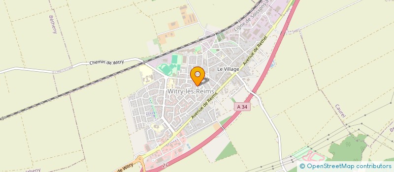 localisation de l'entreprise MONSIEUR HERVE LITTIERRE à WITRY-LES-REIMS