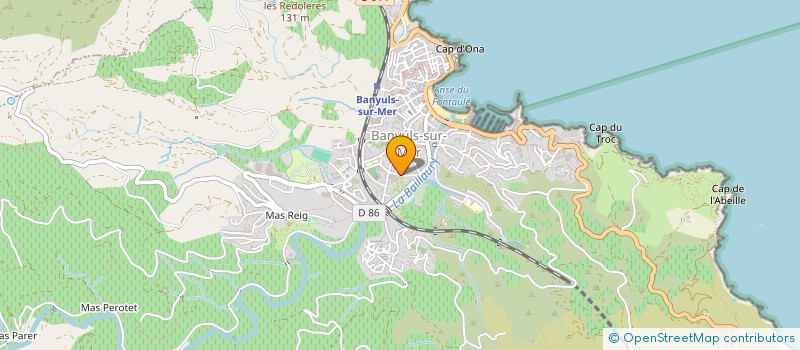 localisation de l'entreprise MONSIEUR HERVE LLANTA  BANYULS-SUR-MER