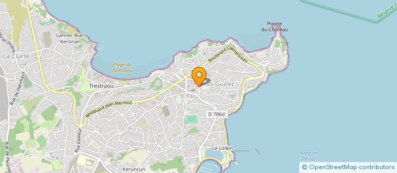 localisation de l'entreprise MONSIEUR HERVE LOCATELLI  PERROS-GUIREC