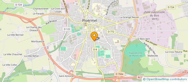 localisation de l'entreprise MONSIEUR HERVE LOIZEAU à PLOERMEL