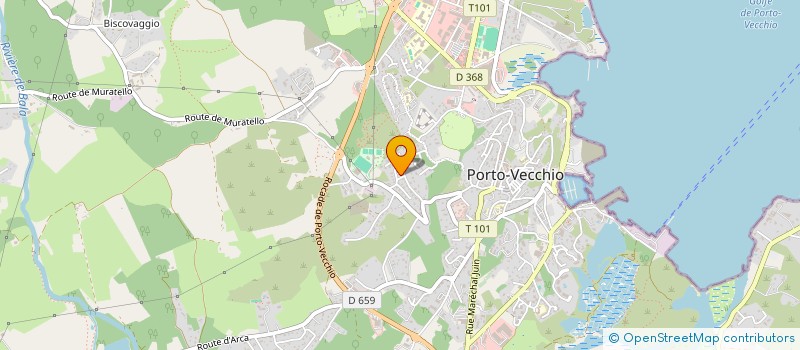 localisation de l'entreprise MONSIEUR HERVE LONGUET à PORTO VECCHIO