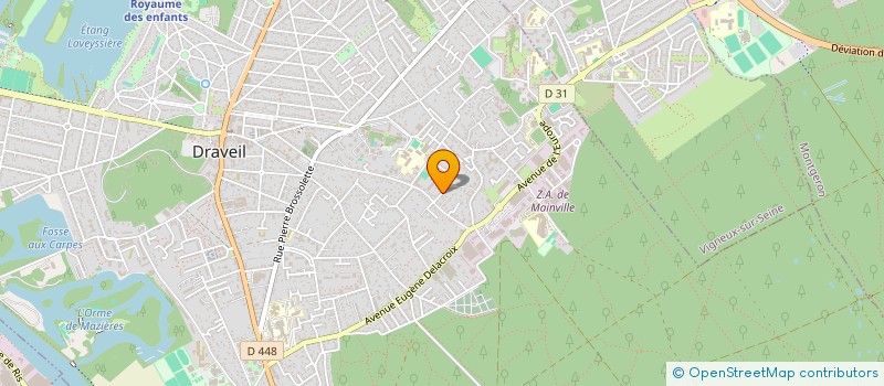 localisation de l'entreprise MONSIEUR HERVE LOPES à DRAVEIL
