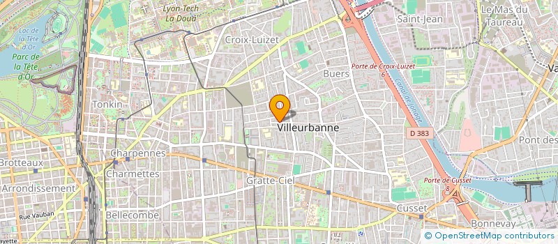 localisation de l'entreprise MONSIEUR HERVE LOPEZ  VILLEURBANNE