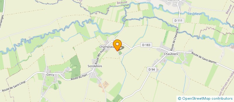 localisation de l'entreprise MONSIEUR HERVE LORY  SAINT-GERVAIS-EN-VALLIERE