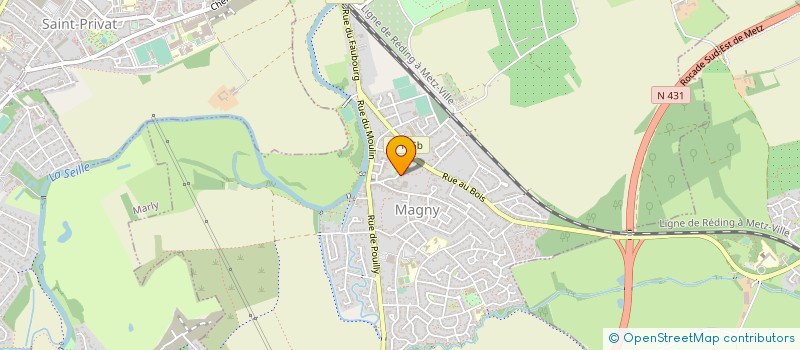 localisation de l'entreprise MONSIEUR HERVE LUCAS à METZ