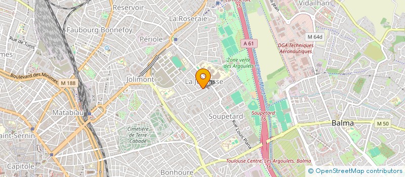 localisation de l'entreprise MONSIEUR HERVE LUSTEMBERGER à TOULOUSE