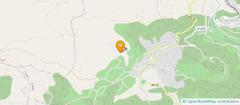 localisation de l'entreprise MONSIEUR HERVE LUSTENBERGER  CALLAS