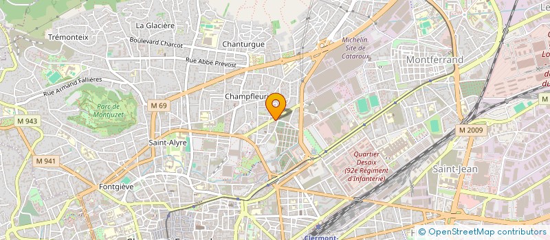 localisation de l'entreprise MONSIEUR HERVE MAERTEN  CLERMONT-FERRAND