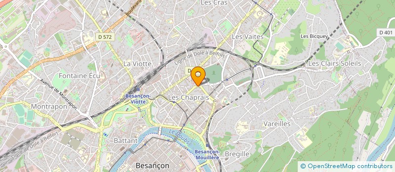 localisation de l'entreprise MONSIEUR HERVE MARCHAL à BESANCON