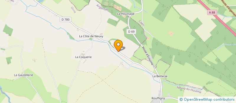 localisation de l'entreprise MONSIEUR HERVE MARECHAL à NEUVY-AU-HOULME