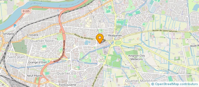 localisation de l'entreprise MONSIEUR HERVE MARIOT  AVIGNON