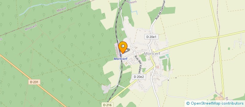 localisation de l'entreprise MONSIEUR HERVE MARTIN  MORTCERF