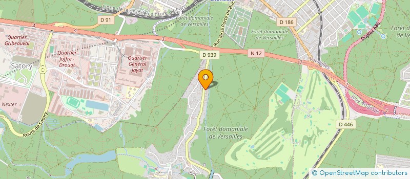 localisation de l'entreprise MONSIEUR HERVE MARTINO  BUC